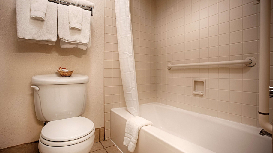 Bathroom 4, Best Western Sandman Hotel, Sacramento
