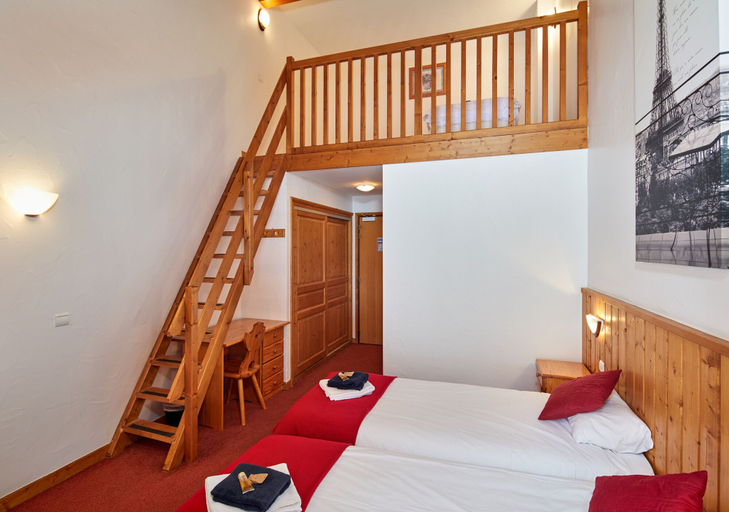 Bedroom 3, Chalet La Forêt, Savoie