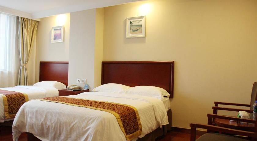 Bedroom, GreenTree Inn Hefei Government Cultural District South District Provincial Hospital Nanqu Hotel, Hefei