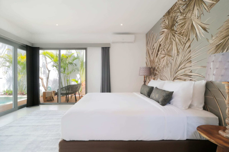 Bedroom 2, Splendid Private Villa, 2 BR, Canggu With Staff, Badung