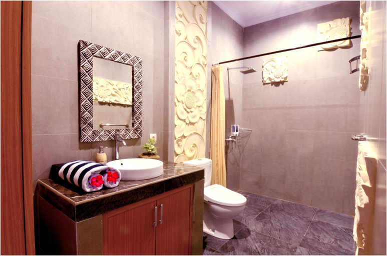 Bathroom 4, The 2 bedrooms Villa with private Pool, Gianyar