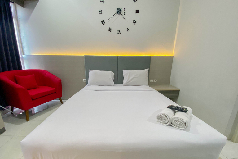 Bedroom 4, Comfortable 1BR without Living Room at Amartha View Apartment By Travelio, Semarang