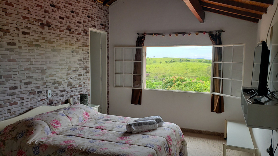 Bedroom 2, Pousada Calu, Cunha