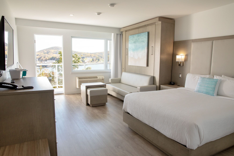 Bedroom 4, Hôtel Plante, La Côte-de-Gaspé