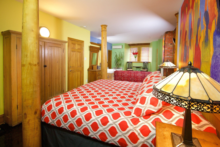 Bedroom 3, Auberge Les Bons Matins, Montréal