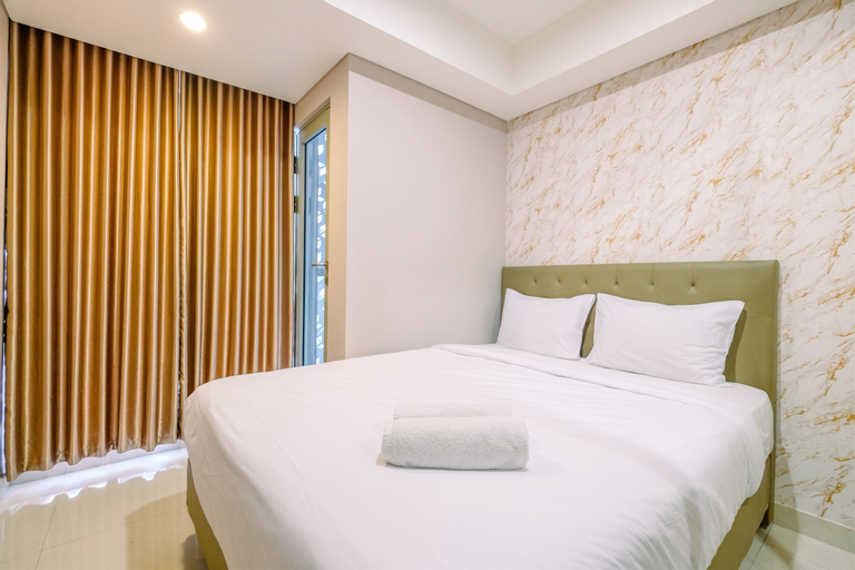 Stylish 1BR at Gold Coast Apartment By Travelio, North Jakarta