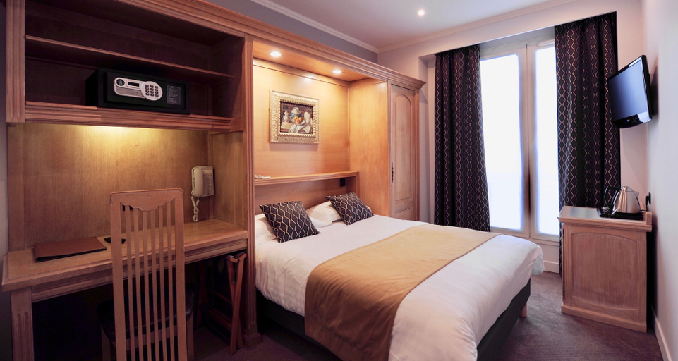 Bedroom 3, Hotel Du Midi Paris Montparnasse, Paris