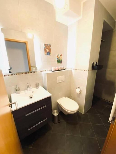Bathroom 2, Large Studio in Center with Terrace, Luxembourg