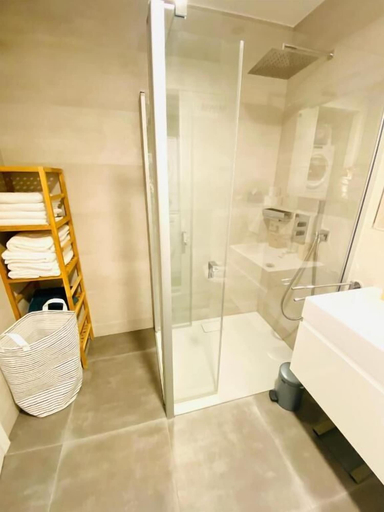 Bathroom 4, 1 Bedroom SPA - Gym - Terrace & Parking, Luxembourg