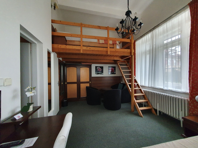 Bedroom 2, Pension Jana - Domov Mládeže, Praha 2