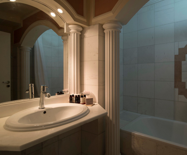 Bathroom, Mitsis Grand Hotel, South Aegean