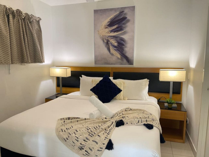 Bedroom, ZEN OCEAN BLISS - 2BR Cozy Apt Sea View, Darwin