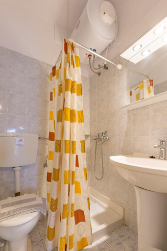Bathroom, Dinos Walk to Beach Sea Views A C Wifi Car Not Required - 291, Ionian Islands