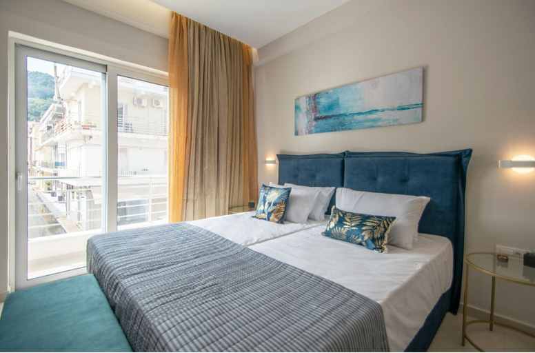 Bedroom 3, Alcmene Lux Apartment, Ionian Islands