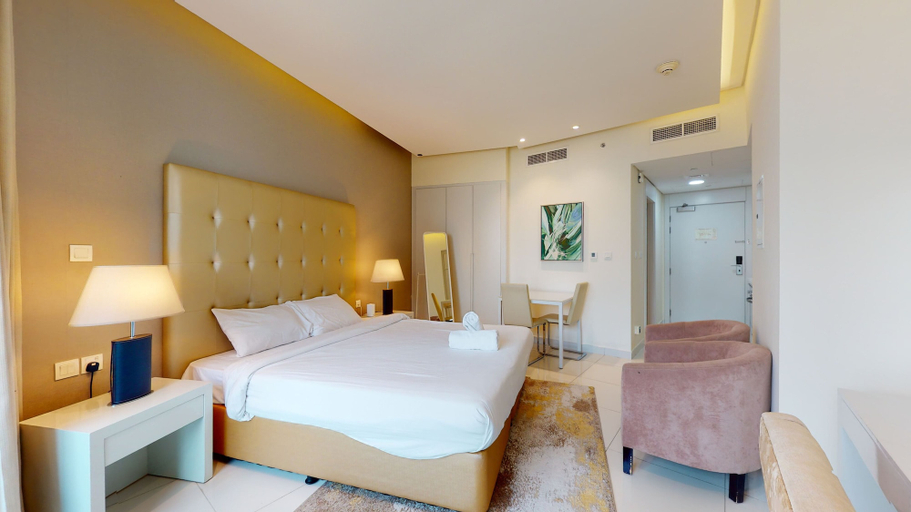 Room 4, GreenFuture - Fancy Studio With Jaw-Dropping Marina Views, Dubai