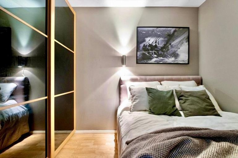 Bedroom, Løkka City Apartments, Oslo