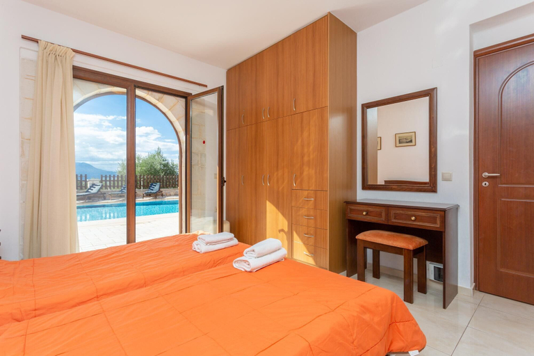 Bedroom 3, Villa Eva Large Private Pool A C Wifi - 1613, Crete