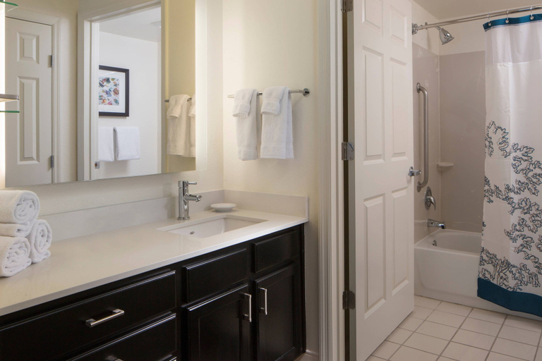 Bathroom 4, Residence Inn by Marriott Orlando at SeaWorld, Orange