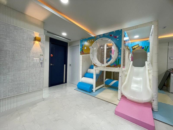Bedroom, Gyeongju Star Kids Pool Villa, Gyeongju