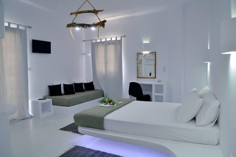Bedroom 4, Moschoula studios, South Aegean