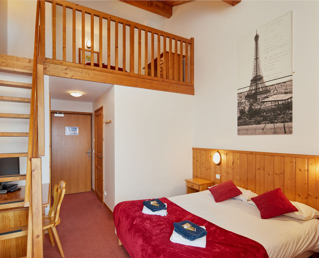 Bedroom 2, Chalet La Forêt, Savoie
