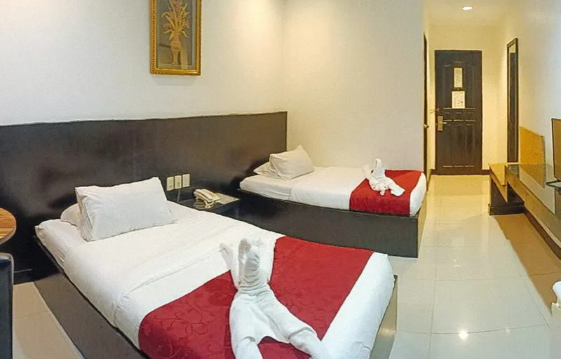 Check Inn Dumaguete Room Type - Twin Room