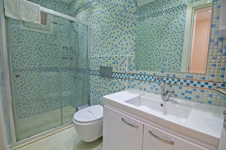 Bathroom, Nokta Hisar Suit, Fethiye