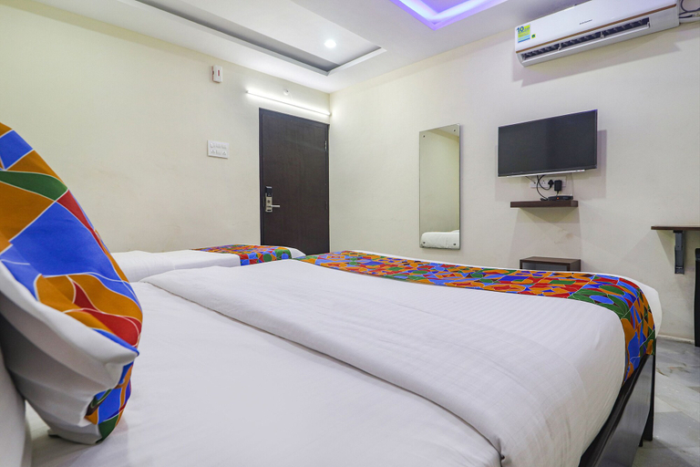 Bedroom 2, Fabhotel Lotus Park, Visakhapatnam