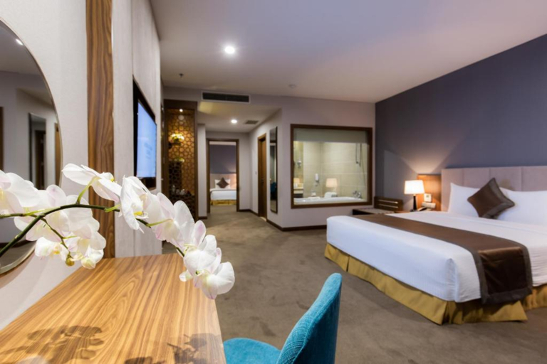 Bedroom 2, Muong Thanh Luxury Vien Trieu Hotel, Nha Trang