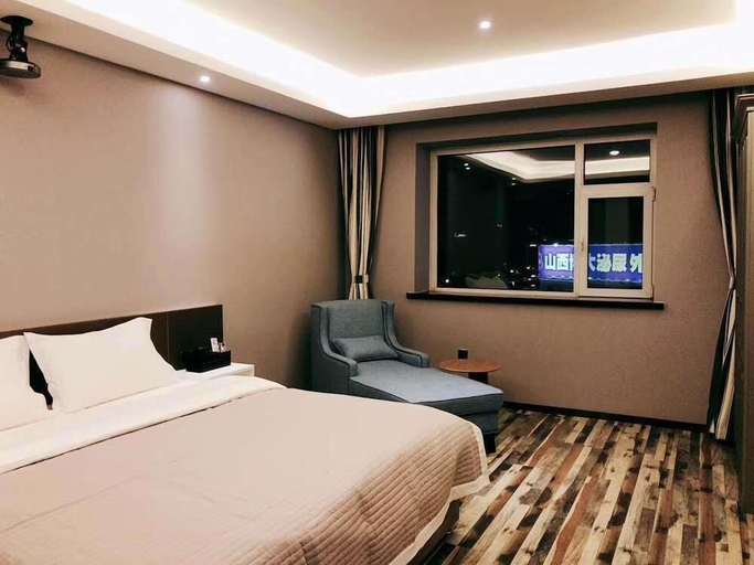 Bedroom 2, Taiyuan Strawberry Apartment Xuefu Br., Taiyuan