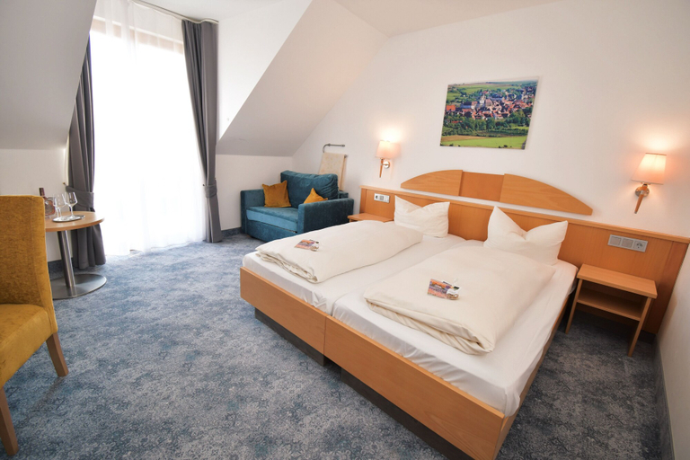 Bedroom 2, AKZENT Hotel Franziskaner, Kitzingen