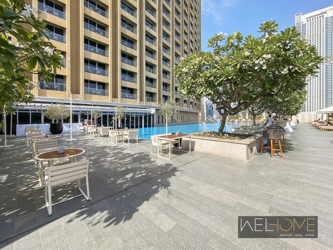 Exterior & Views 2, WelHome - Breathtaking Apt with Partial View of Burj Khalifa, Dubai
