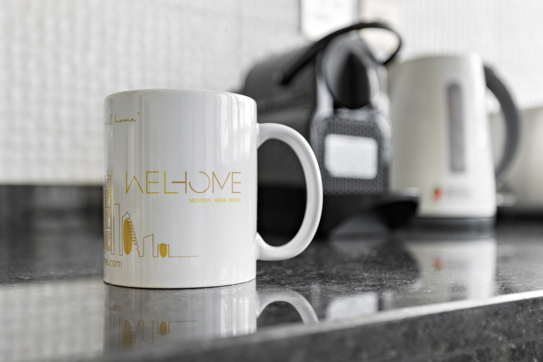 Private kitchen 2, WelHome - Opulent Retreat With Panoramic Cityscape Views, Dubai