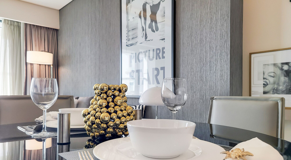 Interior detail, Manzil - Cozy 1BR near Downtown with Swimming Pool, Dubai