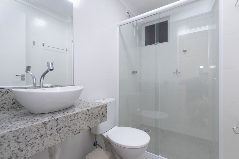 Bathroom 3, Aluguel Apartamento 2 quartos 1 suite 311A, Bombinhas