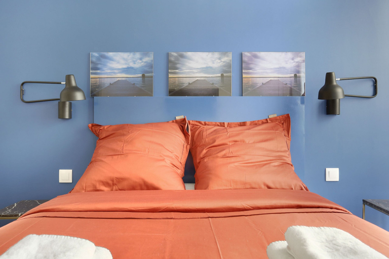 Bedroom 4, Charming apartment rue de Bretagne (Saintonge), Paris