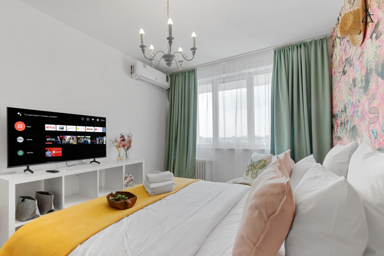 Bedroom 3, 1BDR Apartment Perla Sky, Municipiul Bucuresti