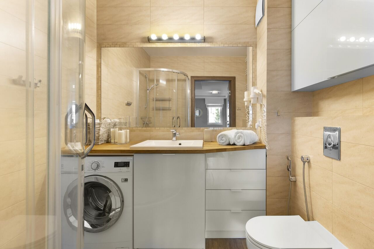 Bathroom, Elite Apartments Malczewskiego 109, Gdańsk City