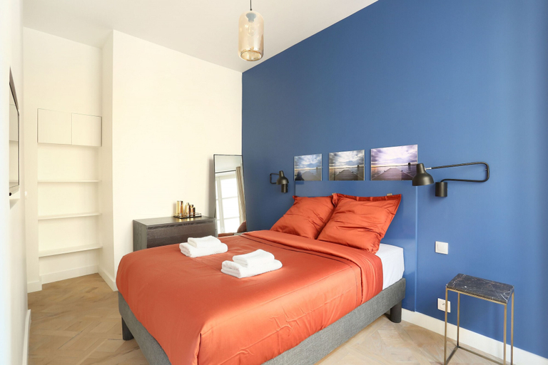 Bedroom 3, Charming apartment rue de Bretagne (Saintonge), Paris