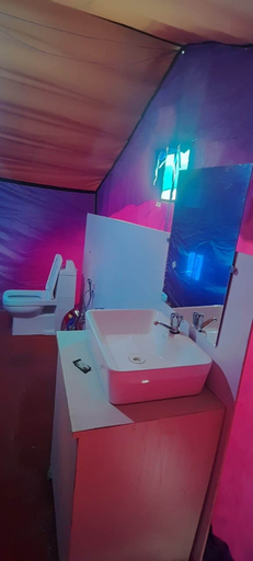 Bathroom, TIH P3 Camp - Pangong, Leh
