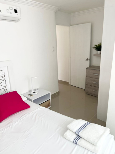 Bedroom 2, Apartamento 2TC20 de 2 alcobas Con Wifi, Cartagena de Indias