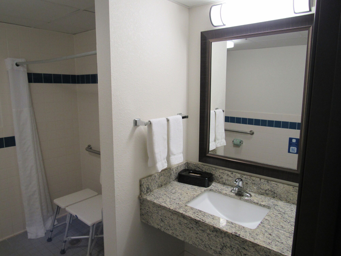 Bathroom 5, AmericInn by Wyndham Menominee, Lake Michigan