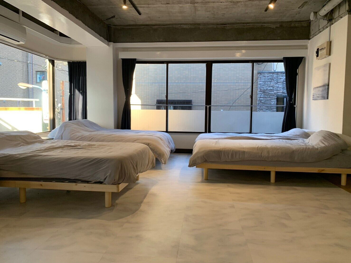 Bedroom 2, Spacious Studio West Shinjuku, Shinjuku