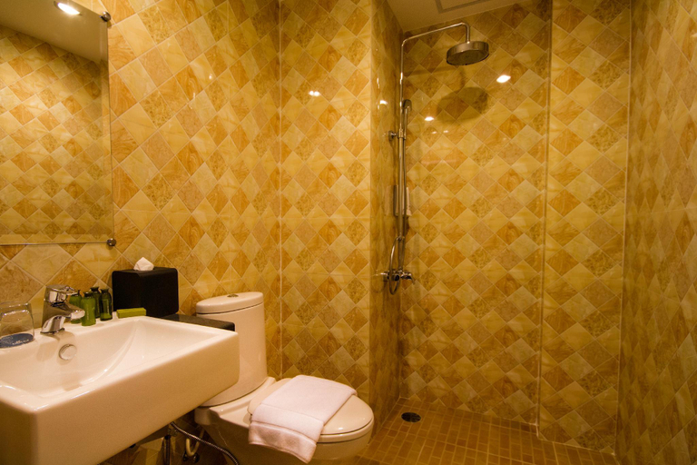 Bathroom 4, Holly Hotel, Yangon