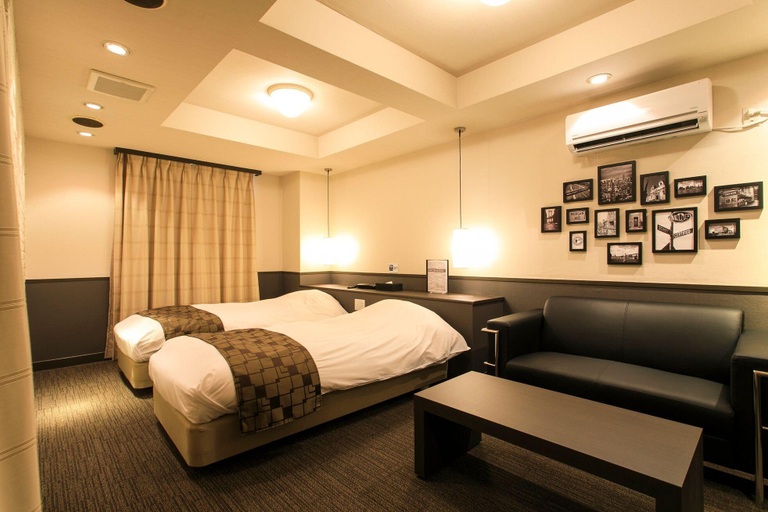 Bedroom 4, Hotel Double Funabashi, Funabashi