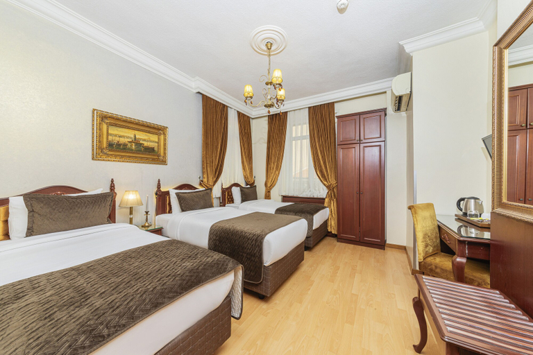 Bedroom 3, Hotel Ipek Palas, Fatih