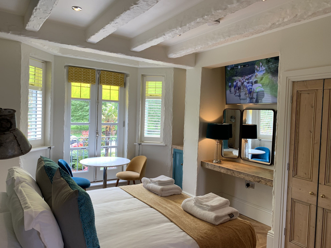 Bedroom 2, Bradleigh Lodge, Cornwall