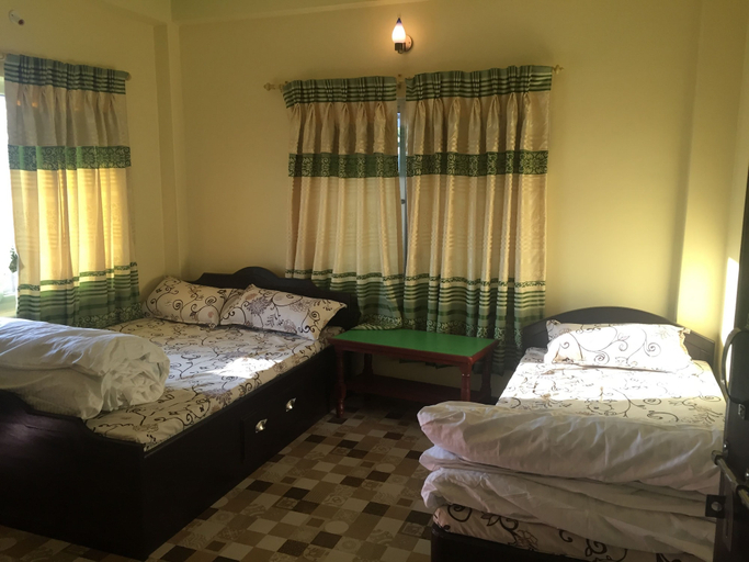 Bedroom 3, 360 Lakefront Restro and Lodge, Gandaki