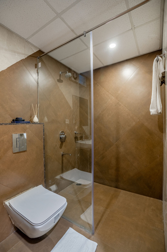 Bathroom 5, Akoya Business Hotel - Hitech City Hyderabad, Hyderabad
