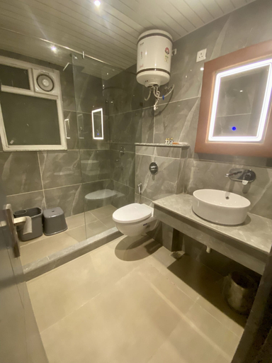 Bathroom 3, Hotel Adhiraja Palace, Dehradun